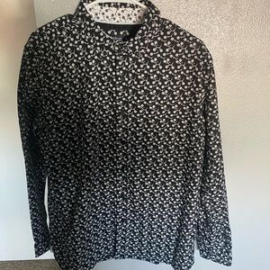 Men’s floral button up never worn